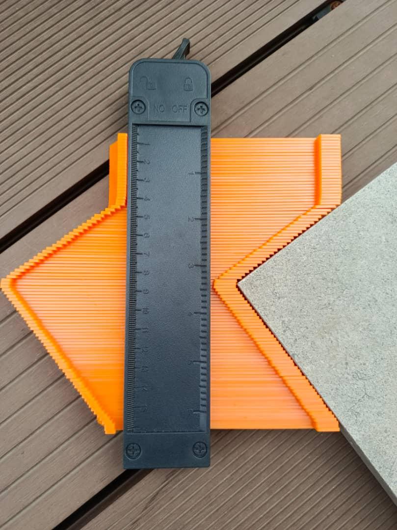 Контуромер,контурний шаблон,вимірювач контуру,шаблон лінійка,вимірювач контуру 6 дюймів (10122102) (10122102), фото 1