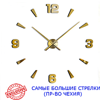 Чехія, 90-130 см Великі Стрілки Годинники настінні з ефектом 3д, інтер'єрні годинники, декоративні настінні годинники Арабські