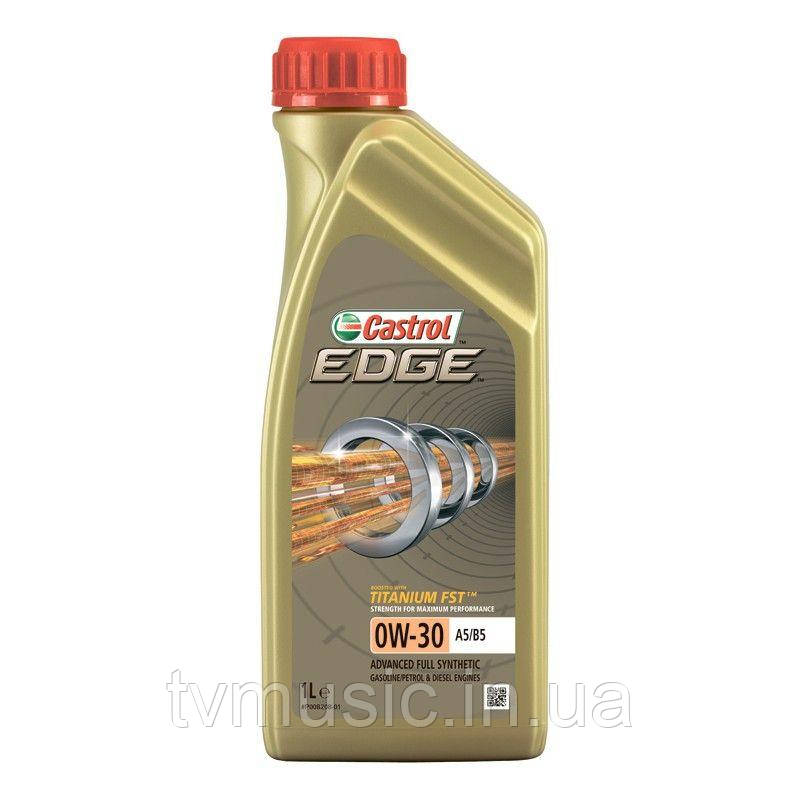 Олива моторна CASTROL EDGE Titanium FST 0W-30 A5/B5 1 л, фото 1