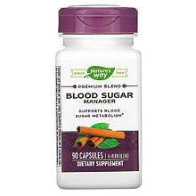 Blood Sugar 90 капс зниження цукру в крові для підшлункової залози nature's Way USA