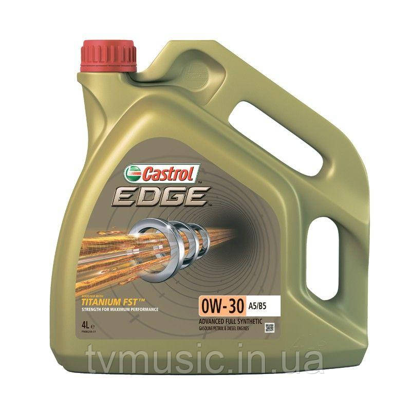 Олива моторна CASTROL EDGE Titanium FST 0W-30 A5/B5 4 л