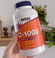 Витамин С 1000 NOW Foods C-1000 with bioflavonoids 250 капсул