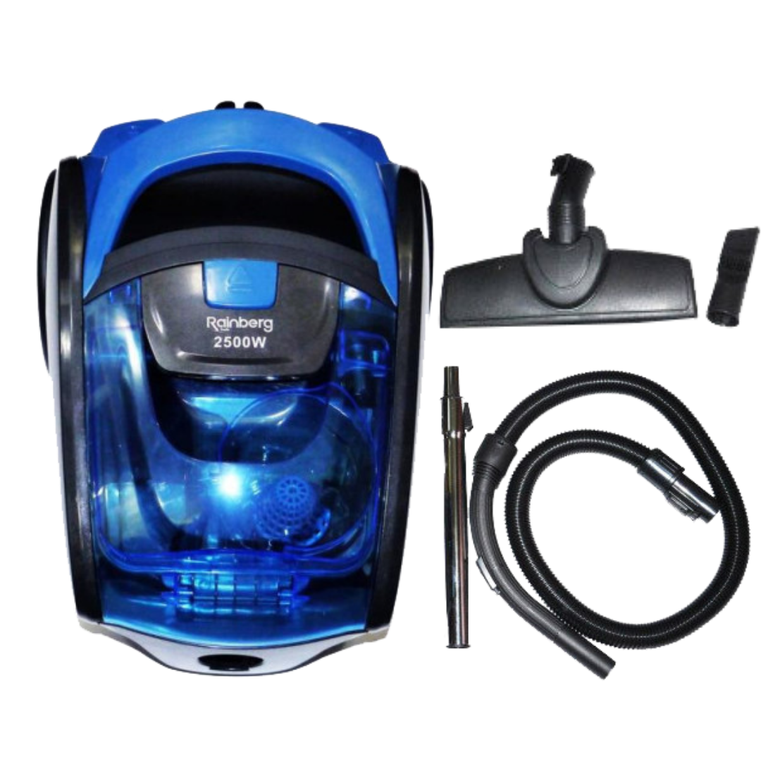 Пилосос контейнерний без мішка Rainberg RB-652 2500 Вт Синій, фото 1