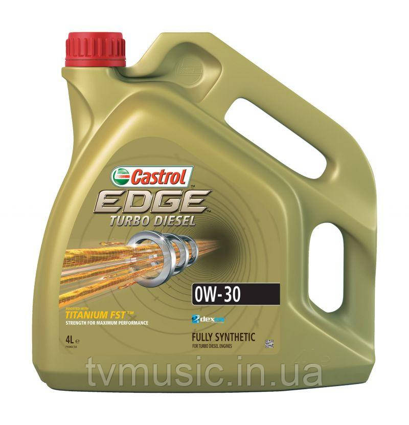 Олива моторна CASTROL Edge Titanium FST Turbo Diesel 0W-30 4 л