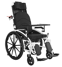 Ручна складна коляска для інвалідів з туалетом MIRID S119. Багатофункціональний інвалідне крісло