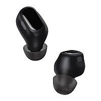 Маленькие беспроводные наушники вакуумные Baseus черного цвета Encok True Wireless Earphones WM01 Black