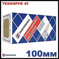 Базальтовый Утеплитель ТЕХНОРУФ - 45 (100 мм) 1.44 м2/упк Sweetondale - (Технониколь)