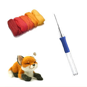 Голка для валяння з тримачем Набивна пробивна для сухого валяння ручка аплікатор для фелтінгу з ручкою