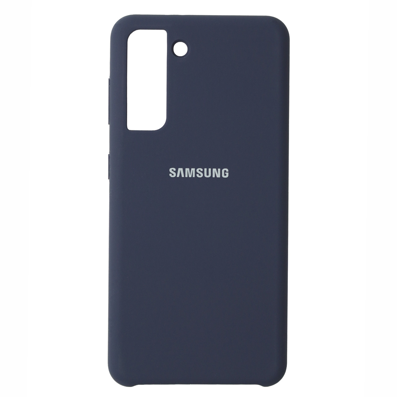 Чохол Silicone Case Premium для Samsung S21 Dark Blue 8