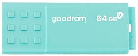 Flash Drive Goodram 64GB USB 3.0 UME3 Care Green, фото 1