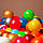 Кульки для басейнів ігрові пластикові 8см, фото 6