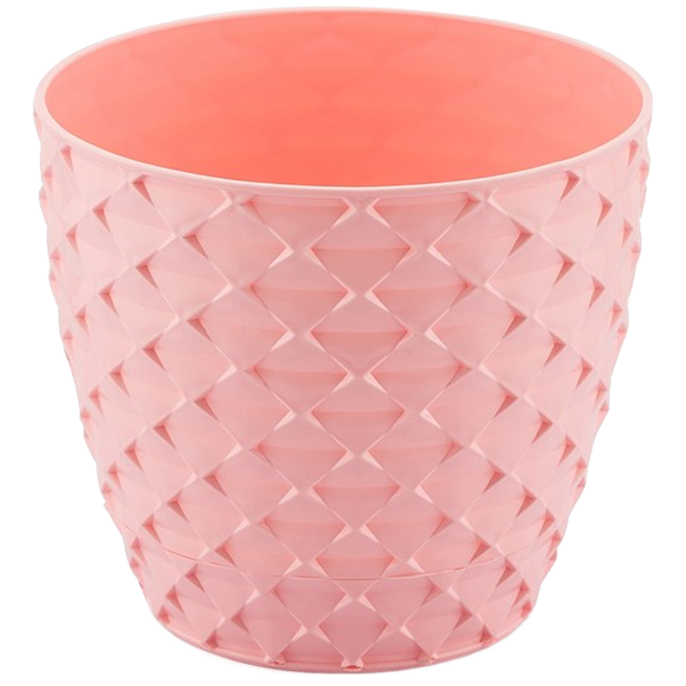 Горщик для квітів Kapadokya 5 л світло-рожевий, фото 1