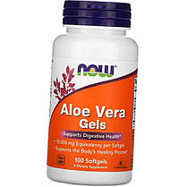 Алое Віра NOW Aloe Vera Gels 100 гел капс, фото 2