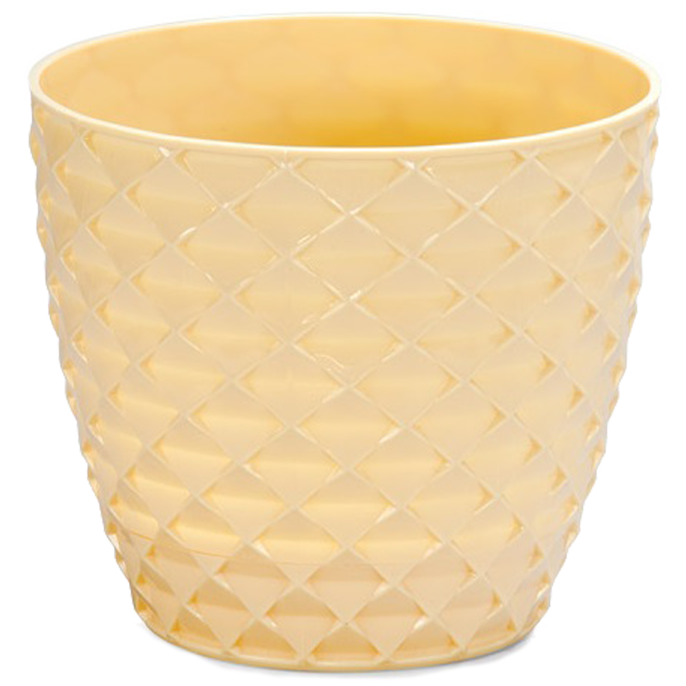 Горщик для квітів Kapadokya 1,4 л світло-жовтий, фото 1