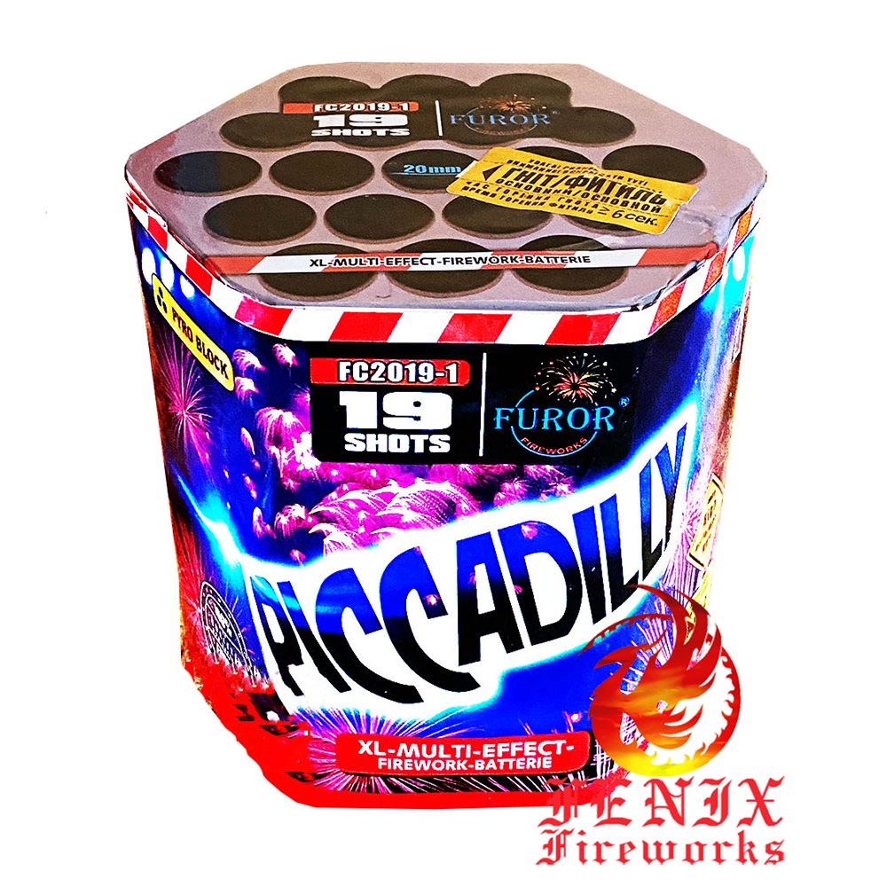 САЛЮТ НА 19 ПОСТРІЛІВ "PICCADILLI" FC2019-1 Фейерверк, фото 1
