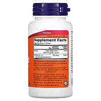 Folic Acid 800 mcg with Vitamin B-12 Now Foods 250 таблеток, фото 2