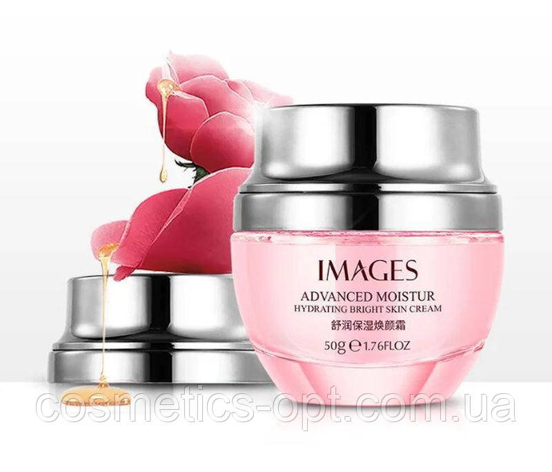 М’ЯТА КОРОБОЧКА! Крем з олією троянди Images Advanced Rose Beauty Pink Water, 50 g