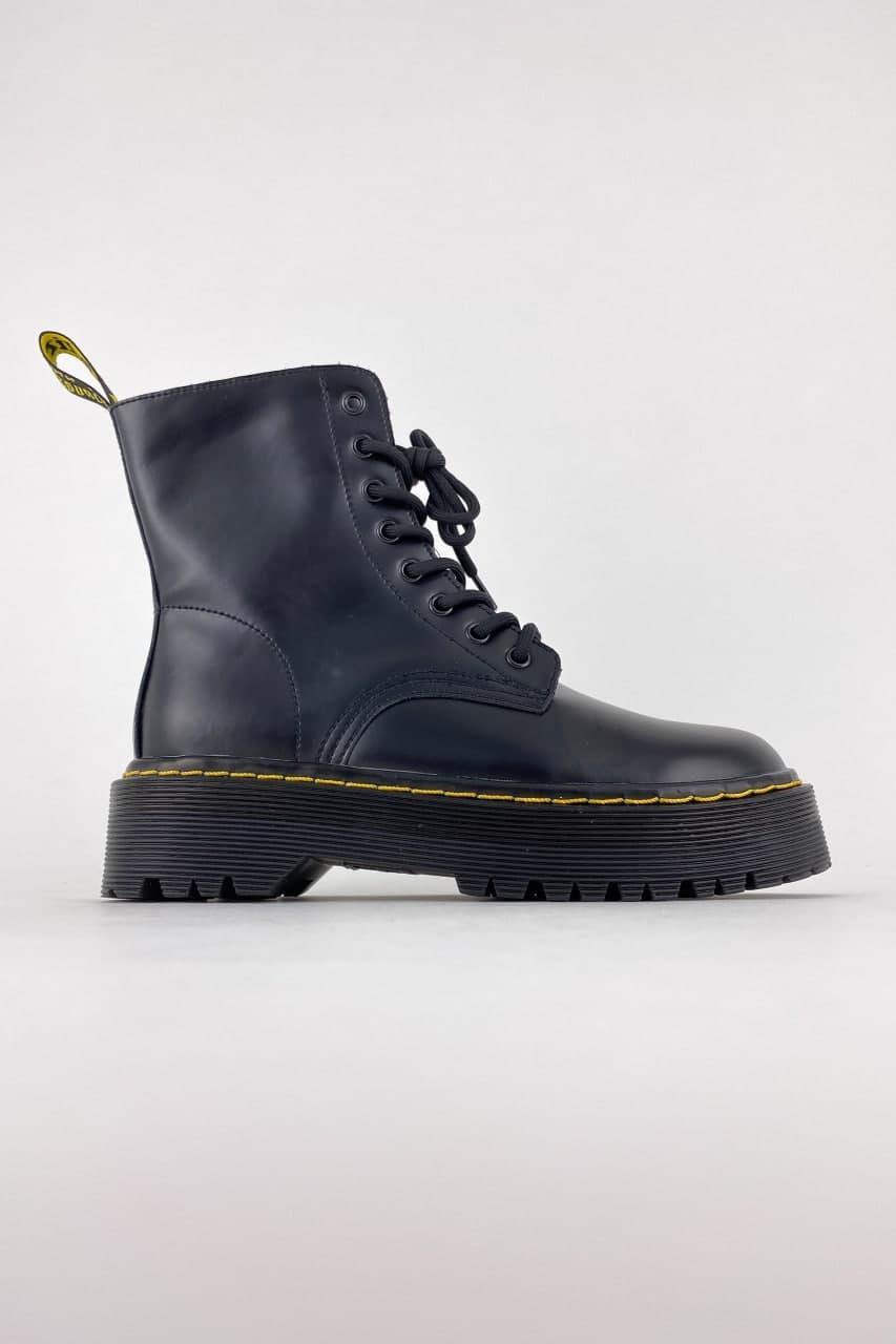 Женские ботинки Dr Martens Jadone Black (черные) C-3546 демисезонная качественная обувь