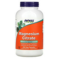 Magnesium Citrate Now Foods 240 капсул