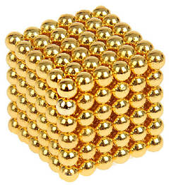 Неокуб Neocube 216 кульок 5 мм в боксі Gold (3224)