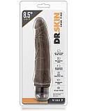 Вібратор Dr. Skin Cock Vibe 8.5 Chocolate, фото 8