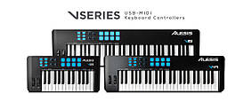 Нові моделі міді клавіатур від Alesis V серії