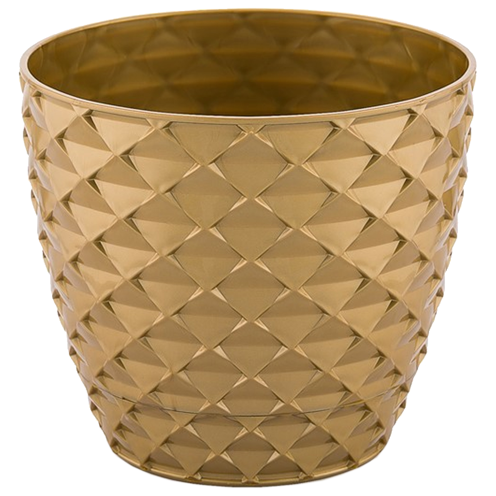 Горщик для квітів Kapadokya 1,4 л золотий, фото 1