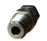 Гідравлічне з'єднання 1/4'' BSP - 1/2'' BSP для манометра, фото 3