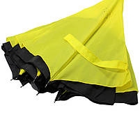 Жіноча парасолька навпаки Lesko Up-Brella Жовтий вітрозахисний з подвійним куполом від дощу вітру (УЦІНКА), фото 6