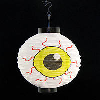 Декор подвесной бумажный на Хэллоуин Фонарь Кровавый глаз Аксессуар для праздника + подарок