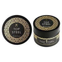Топове покриття для гель лаку каучукове, F. O. X Top Steel, 30 мл