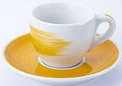Чашка espresso 75 мл Yellow Verona Millecolori Ancap 35114