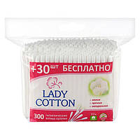 Ватные палочки Lady Cotton 300 + 30 шт / уп