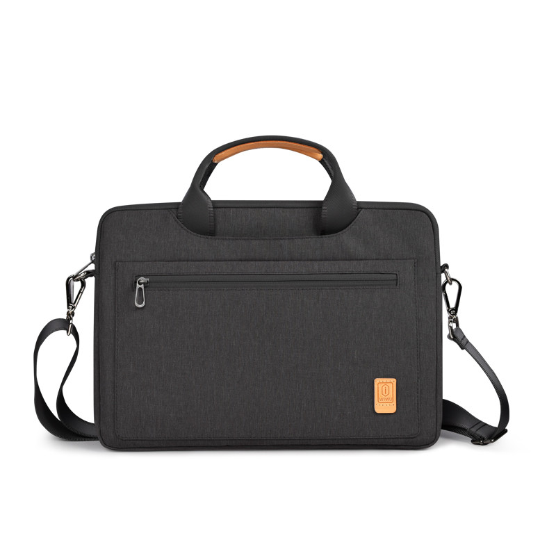 Сумка-чохол для ноутбука WIWU Pioneer Shoulder Series MacBook 13.3 — чорний, фото 1