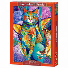 Пазли Кіт художника 1500 елементів castorland