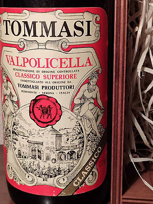Вино 1985 року Valpolicella classico Superiore Італія, фото 2