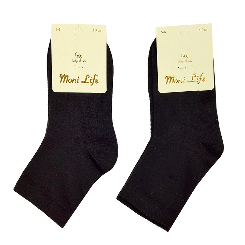 Шкарпетки №5-6 "Moni life" 2675  чорні