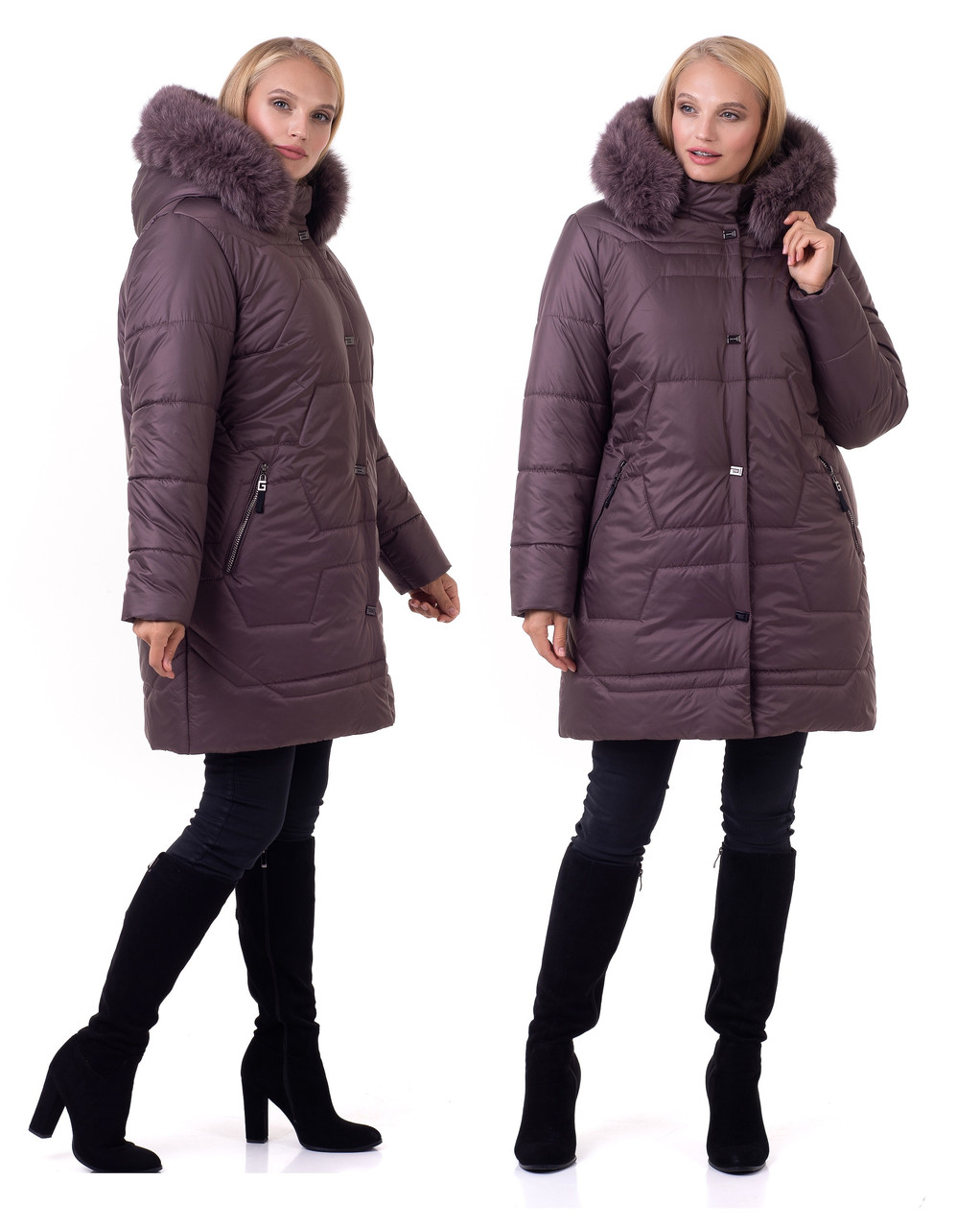 Жіночі зимові куртки від виробника розміри 48-66