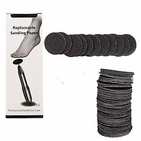 Набір змінних файлів для педикюрного диску,100шт./уп., 20мм. 80 грит.