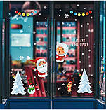 Набір наклейок новорічні прикраси на Новий рік, Різдво Дизайн №1,2,3 Код 10-3067, фото 3