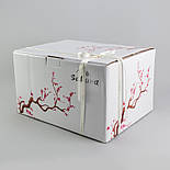 Столовий сервіз порцеляновий на 6 персон Sakura Sunflower, 27 предметів, фото 5