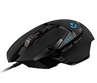 Мышь проводная Logitech G502 Gaming Mouse HERO High Performance Black