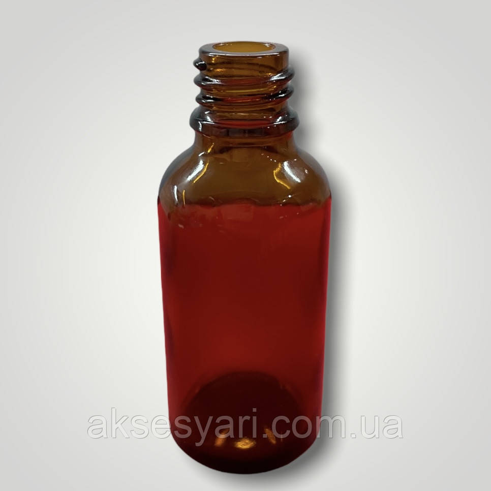 Флакон скляний 168 шт, флакон 30 мл без кришки, фото 1