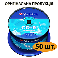 Диски CD-R Verbatim Extra Protection 50 шт., болванки сд-р