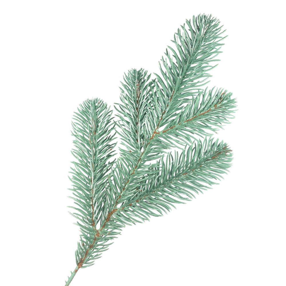 Гілка ялинко штучна блакитна, фото 1