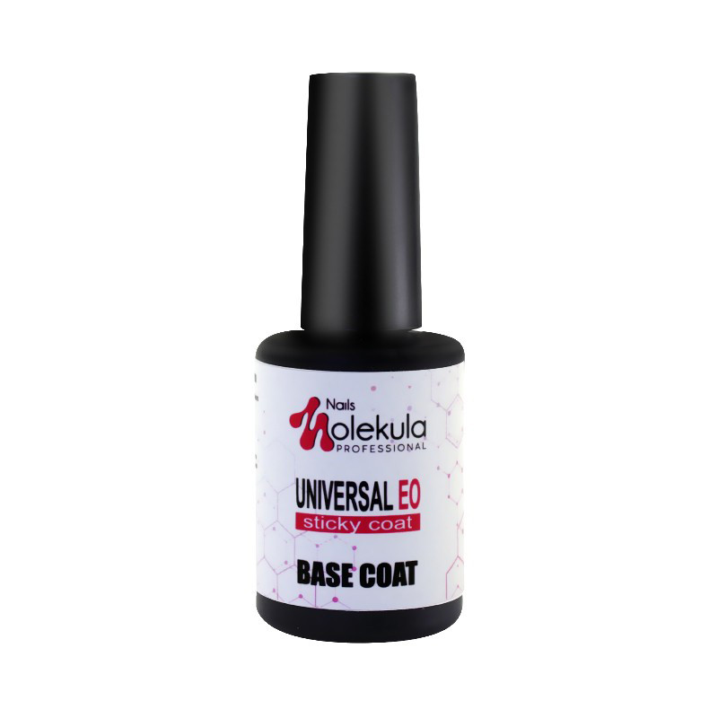 База універсальна для гелю і для гель-лаку Nails Molekula Універсальний EO Base Coat, 12 мл