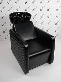 Мийка перукарська Polo Lux Стильна мийка для салонів краси Перукарська крісло-мийка