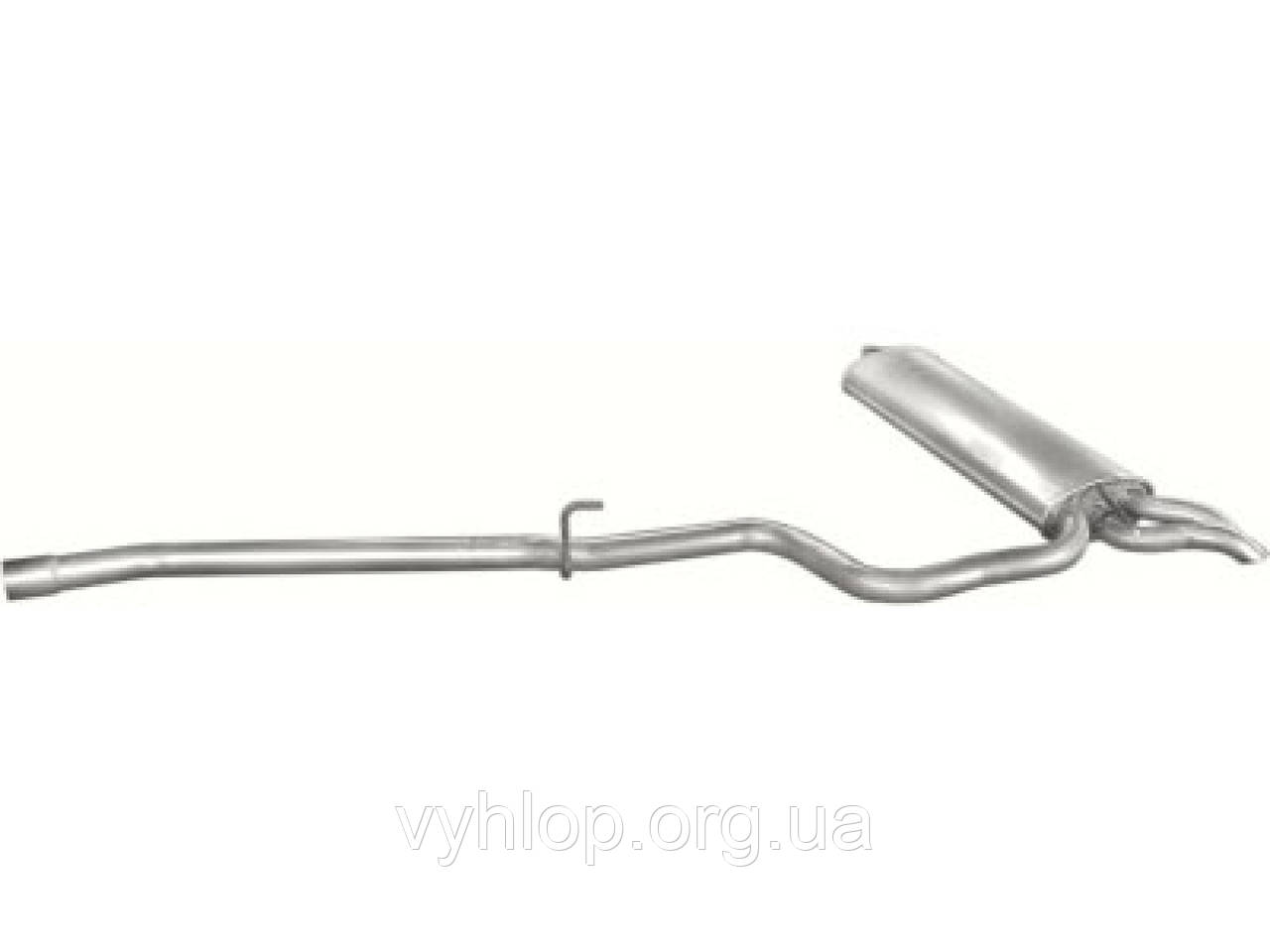 Глушник Мерседес Е290 (Mercedes E290) 2.9 TD combi 06.96-99; Мерседес Е300 (Mercedes E300) 3.0 TD 12.96-06.99