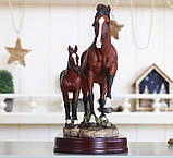 Статуетка Сім'я коней з лошатом Гранд Презент SM00139-3, фото 2