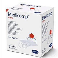 Серветка з нетканного матеріалу Medicomp extra 10см х 10 см